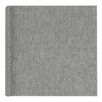 Profile Plush Linen Grey Slip In Photo Album - 200 Photos