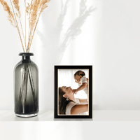 Profile Noble Black Rose Metal Photo Frame - 4x6"