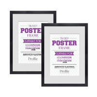 Profile 038 Black A2/A3 Poster Frame