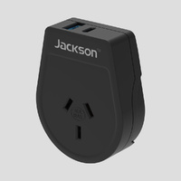 Jackson Outbound Travel Adaptor - USA with USB