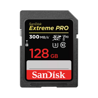 SanDisk Extreme PRO 128GB SDXC Card 300MBS