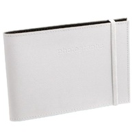 Profile Citi Leather White 6x8" 60 Photos  Slip In Album