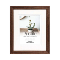 Profile Deluxe Chestnut 8x10 5x7 Matte Picture Frame