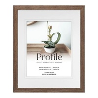 Profile Deluxe Chestnut 11x14" Frame - 8x10" Opening