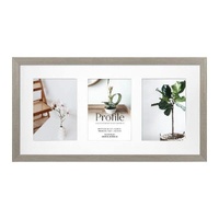 Profile Stone Ash 25x50 cm Photo Frame - 3x 13x18cm Photos