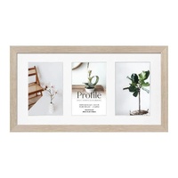 Profile Deluxe Polar Birch 20x40cm Photo Frame - 3x 10x15cm Photos