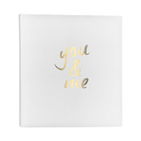 Profile Moda White 'You&Me' Slip-In Photo Album 500 x 4x6