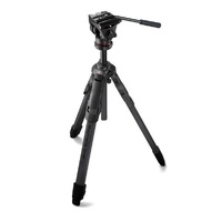 Manfrotto ONE Hybrid Tripod with 500X Video Head - Carbon Fibre