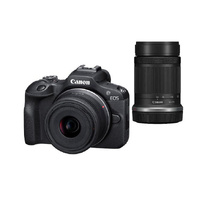 Canon EOS R100 Twin Lens Kit with 18-45mm and 55-210mm Lenses - 5 Year Warranty