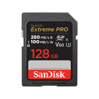SanDisk Extreme Pro 128GB SDXC Card 280MB/s V60