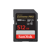 Sandisk Extreme PRO 512GB SDXC Card 300Mbs V90 NEW AZ 