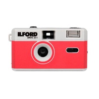 Ilford Sprite 35 II Flash 35mm Reusable Camera - Red