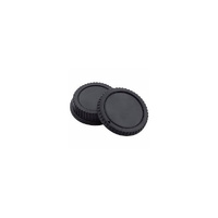 Canon EOS Camera Body Cap and Back Cap Set (for Second-Hand Units)