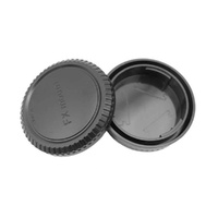 Fujifilm FX Mount Body Cap and Rear Lens Cap Set