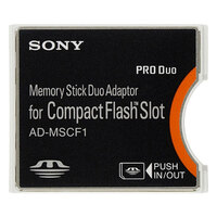 Sony Memory Stick to Compact Flash Adapter #AD-MSCF1