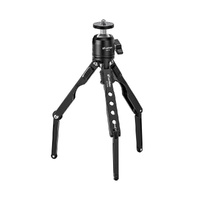 Leofoto MT-03 Mini Table Top 2 Section Tripod with MBH-20 Ball Head - Black