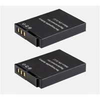 Minshi Panasonic DMW-BCG10E 3.7V 1500mAh Battery Twin Pack