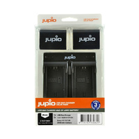 JUPIO Olympus BLS50 Value Pack - 2x Battery BLS50 + USB Charger