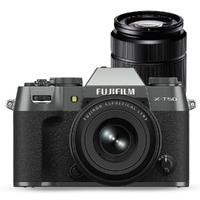 Fujifilm X-T50 + XC 35mm F2 & XC 50-230mm Twin Kit - Charcoal