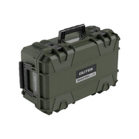 GUTEK T300 Hard Roller Case 30L Dark Green