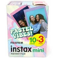 Fuji Instax Mini Instant Film Pastel Vibes Pack - 30 Shots