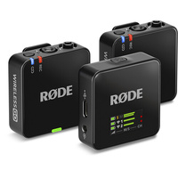 Rode Wireless GO III DUAL WHT RX/TX w/Built in Mic (2xTransmitters)