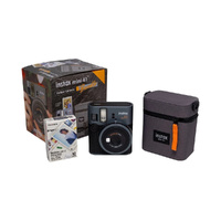 Fujifilm Instax Mini 41 Instant Camera Bundle with Case and Slide Film 10-Pack