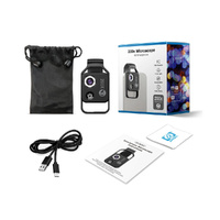 Apexel MACRO 200X Clip on Lens >200x Close Up Lens with LED BLACK