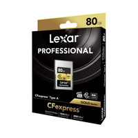Lexar Pro 80GB CFExpress Type A Gold Series 900Mb/s Memory Card