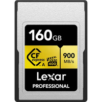 Lexar Pro 160GB TYPE A CFExpress Card Gold Series 900Mbs