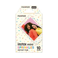 Fujifilm Instax Mini Instant Film - Sprinkles Frame (10 Shots)