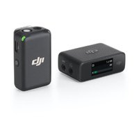 DJI MIC Wireless Microphone Single Kit with 1x Transmitter, 1x Receiver and Charging Case