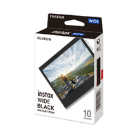Fujifilm Instax Wide Film - 10 Shots - Black Frame