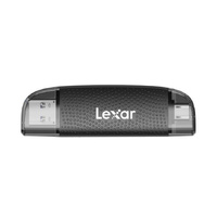 Lexar Dual Slot SD/MicroSD Card Reader Dual USB 3.2 - USB-A and USB-C