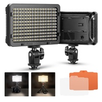 Neewer 176 LED Panel w/Mount Accepts NPF Batteries 