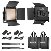 Neewer 660 LED Panel 2 Pack With 2x Stands & 2x Bags 