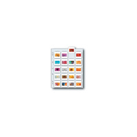 Print File 35mm Slide Page 2x2 Frames Top Load - 25 Sheets