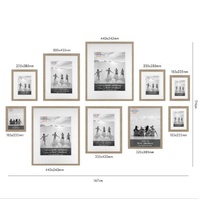 Studio Nova Gallery Frame Set of 10 - Natural