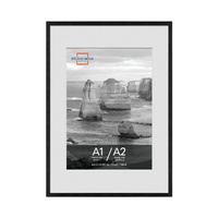 Home Basics Black Snap Frame - A1/A2