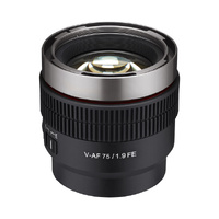 Samyang V-AF 75mm T1.9 FE Sony E Mount �58mm | Secondhand