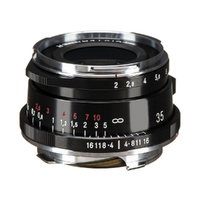 Voigtlander MF 35mm f2 Ultron Aspherical Type II Black M Mount | Secondhand