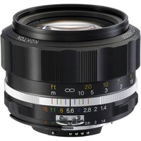 Voigtlander MF 58mm f1.4 Nokton SL II S Nikon F Mount - Black| Secondhand