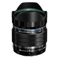 Olympus 8mm f3.5 Zuiko Digital ED Fisheye Four Thirds Mount| Secondhand