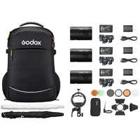GODOX AD100 PRO II 3 Light Kit inc. Bag 