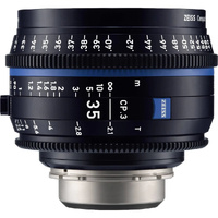 Zeiss CP.3 18mm/T2.9 Feet Compact Prime Cine Lens for PL Mount