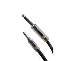 Stage 3.5mm to 6.35mm TRS Balanced Cable 1M 