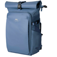 Summit Creative Large Metropolis 28L Roll Top Backpack - BLUE