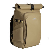 Summit Creative Large Metropolis 28L Roll Top Backpack - CHAMPAGNE