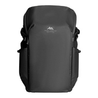 Summit Creative Large Metropolis 22L Roll Top Backpack - BLACK