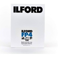 Ilford FP4 Plus ISO 125 4x5" Black & White Film - 25 Sheets 